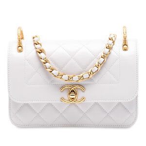 Pre-Loved Chanel CC Quilted Calfskin Single Flap